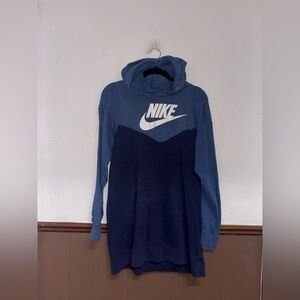 Nike | Navy Long Hoodie
